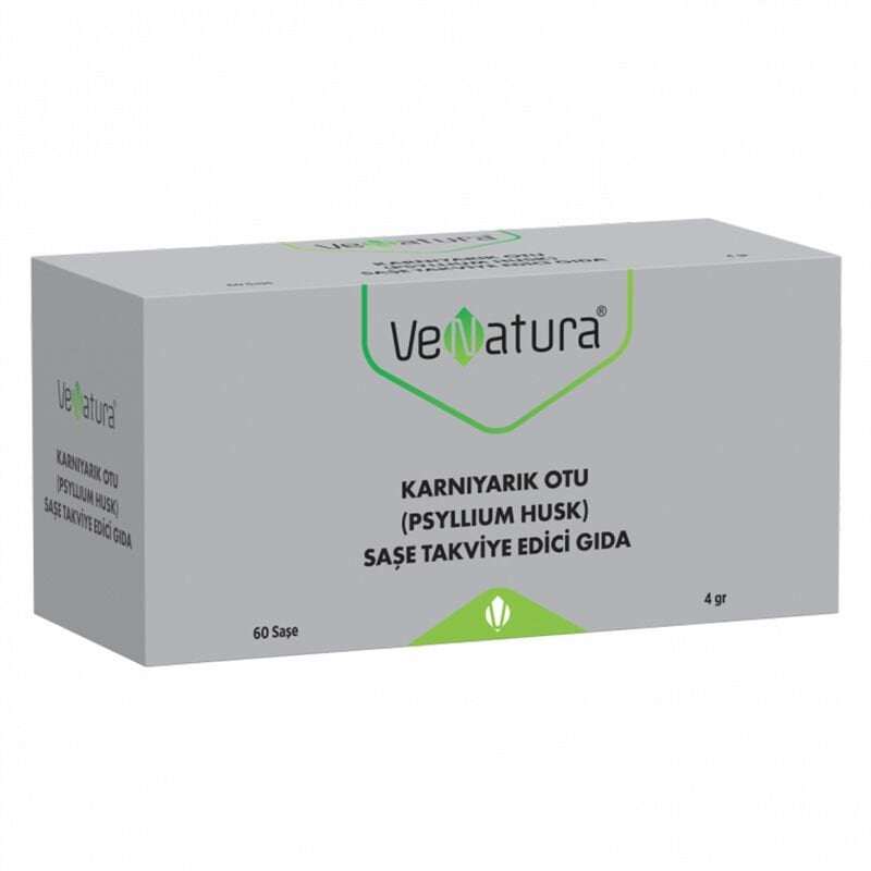 Venatura Karnıyarık Otu Tozu (Psyllium Husk) 60 Saşe