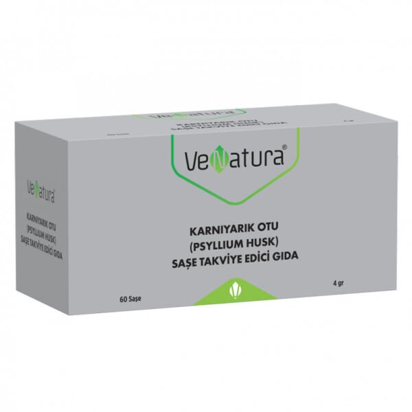 Venatura Karnıyarık Otu Tozu (Psyllium Husk) 60 Saşe