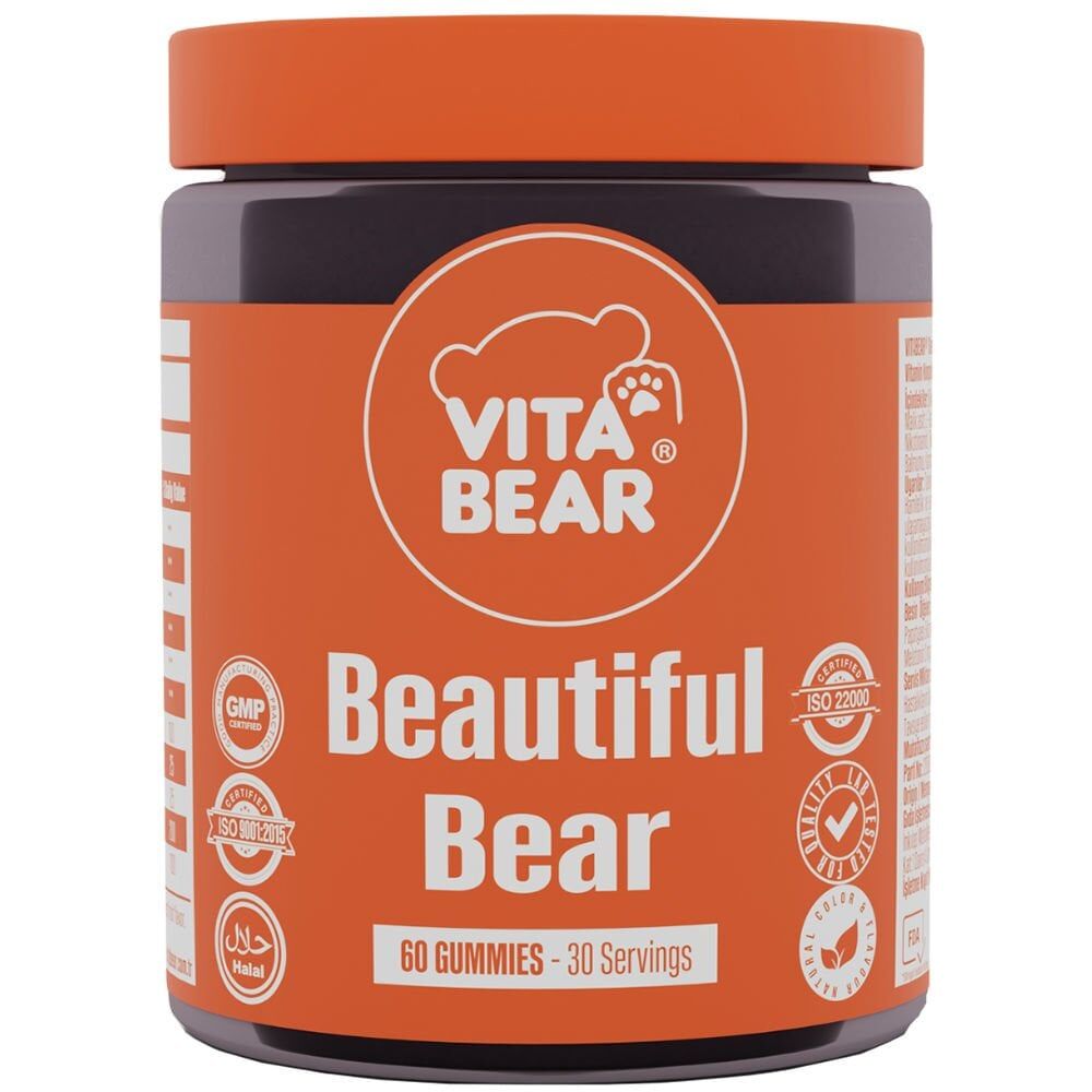 Vita Bear Beautiful Bear 60 Gummies
