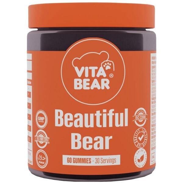 Vita Bear Beautiful Bear 60 Gummies