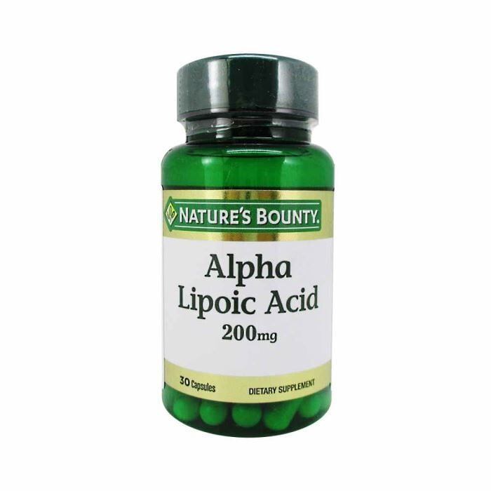 Nature's Bounty Alpha Lipoic Acid 200mg 30 Kapsül