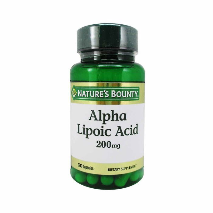 Nature's Bounty Alpha Lipoic Acid 200mg 30 Kapsül