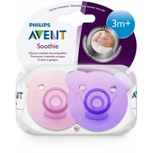 Philips Avent Soothie Emzik 3M+ Ay Kız SCF194/05