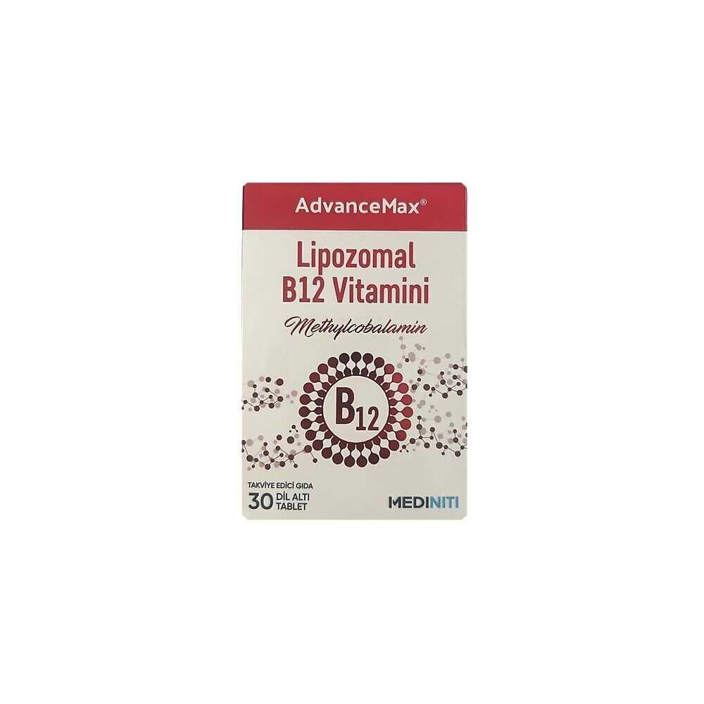 Advancemax Lipozomal B12 30 Dilaltı Tablet