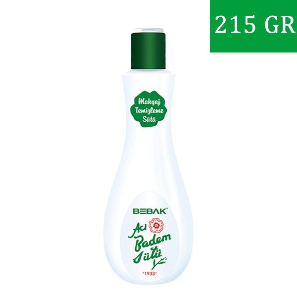 Bebak Acı Badem Süt 215 gr (Büyük Boy)