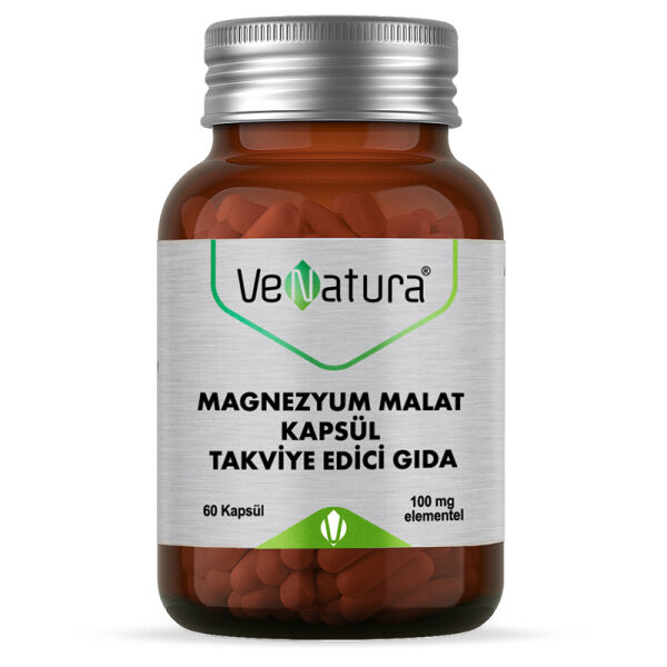Venatura Magnezyum Malat Kapsül 60 Kapsül
