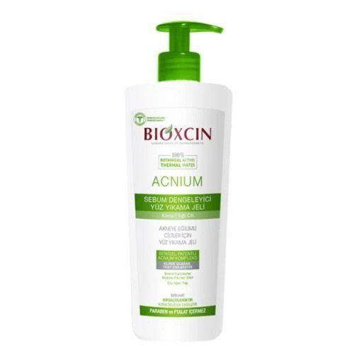 Bioxcin Acnium Sebum Dengeleyici Yüz Yıkama Jeli 500 ml