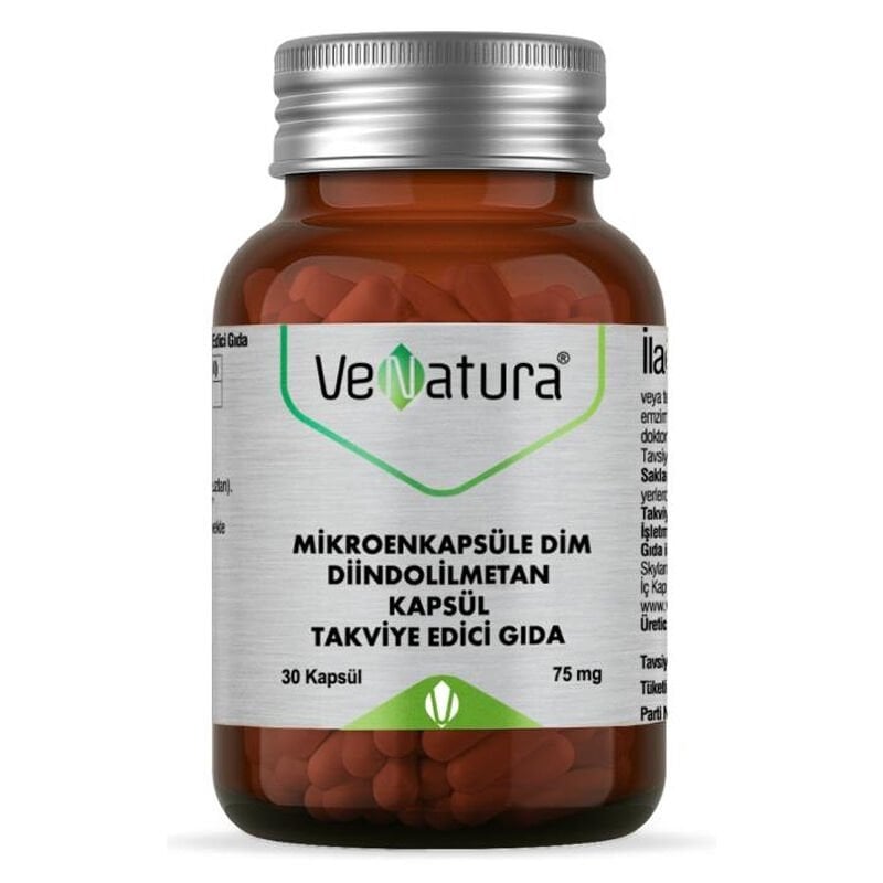Venatura Mikroenkapsüle Dim Diindolilmetan Kapsül 30 Kapsül