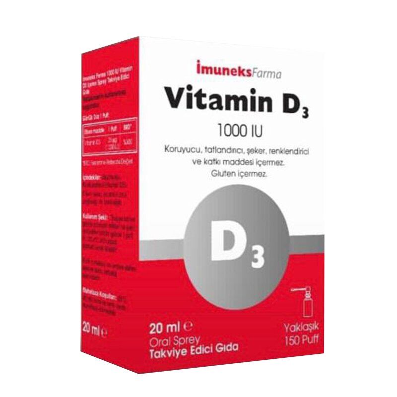 imuneks Vitamin D3 1000 IU 20ml