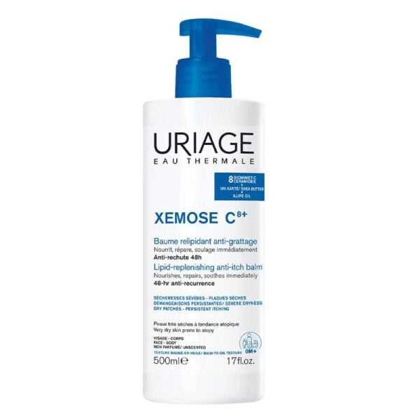 Uriage Xemose C8+ Çok Kuru Ciltler İçin Ferahlatıcı Balm 500 ml