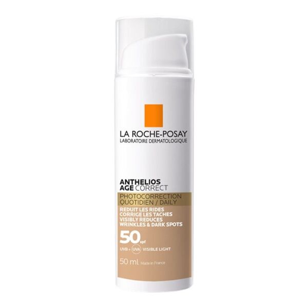 La Roche Posay Anthelios Age Correct Tinted SPF 50 Renkli Kırışıklık Karşıtı Krem 50 ml