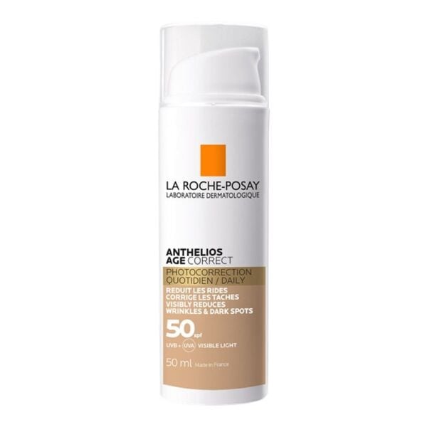 La Roche Posay Anthelios Age Correct Tinted SPF 50 Renkli Kırışıklık Karşıtı Krem 50 ml