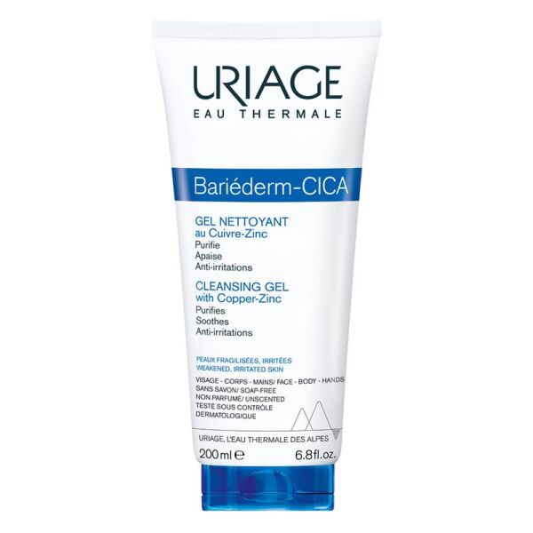 Uriage Bariederm Yüz ve Vücut Temizleme Jeli 200 ml