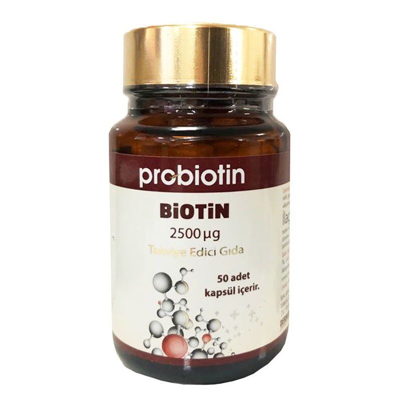 Prozinc Probiotion Biotin 2500mg 50 Tablet | Dermobu