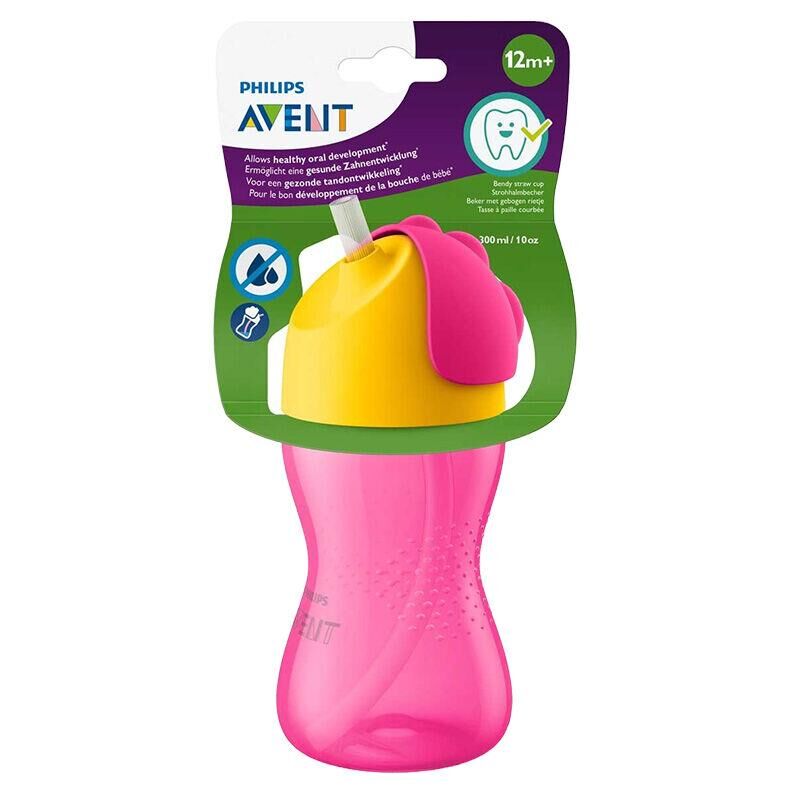 Avent Pipetli Bardak 12+ Ay 300 ml Pembe