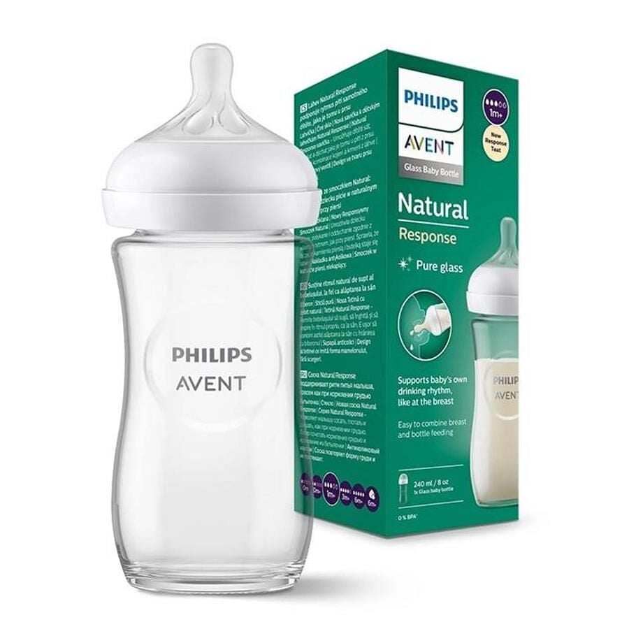 Philips Avent SCY933/01 Natural Response Cam Biberon 240 ml 1 Ay+