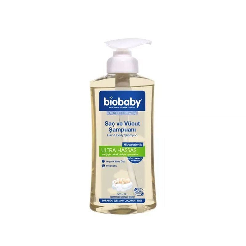 Biobaby Saç Ve Vücut Şampuanı 500 ml