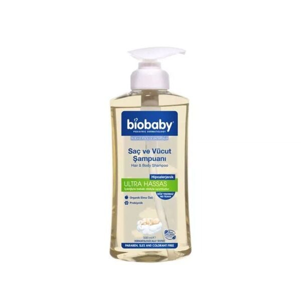 Biobaby Saç Ve Vücut Şampuanı 500 ml