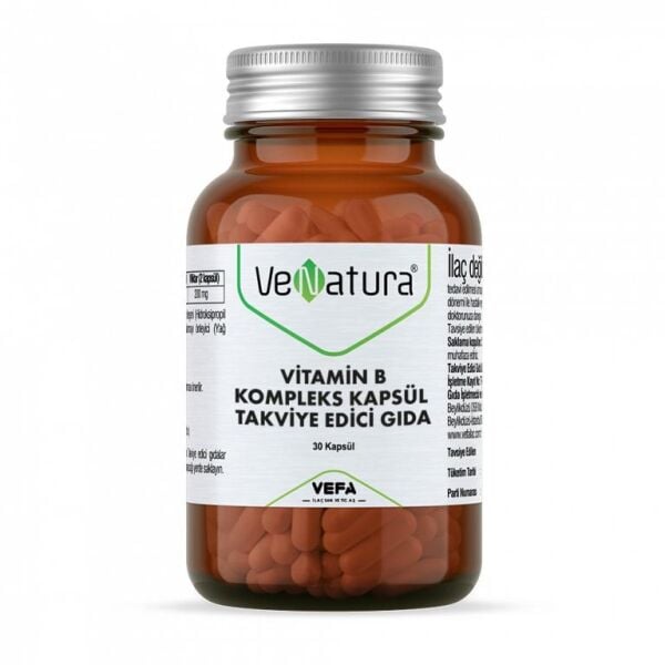 Venatura Vitamin B Kompleks Kapsül 30 Kapsül