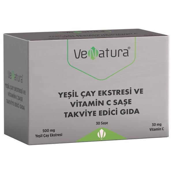 Venatura Yeşil Çay Ektresi Ve Vitamin C Saşe 30 Saşe
