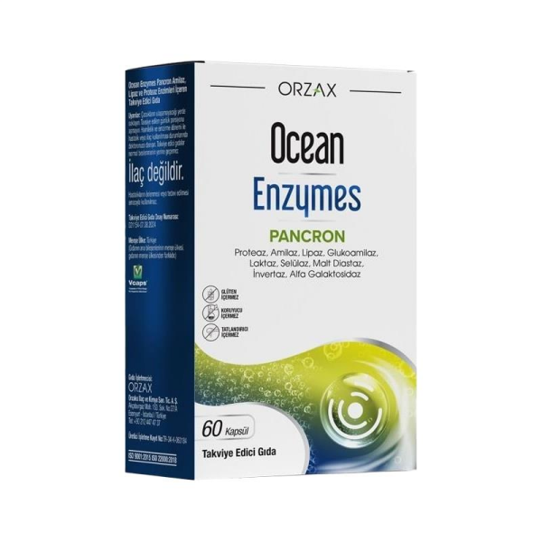 Ocean Enzymes Pacron 60 Kapsül