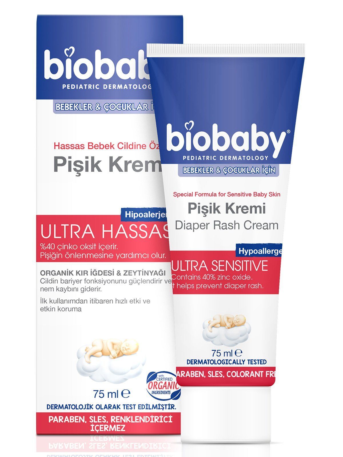 Biobaby Pişik Giderici Krem 75 ml
