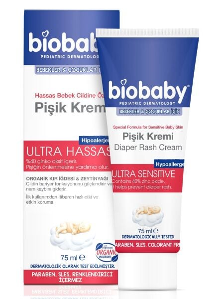 Biobaby Pişik Giderici Krem 75 ml