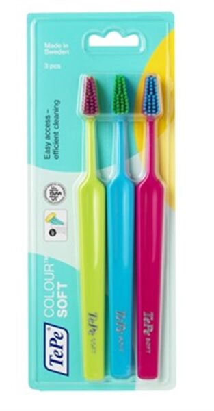 Tepe Colour Soft 3 lü Diş Fırçası