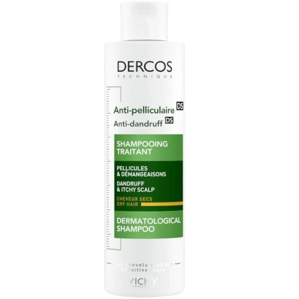 Vichy Dercos Kepek Karşıtı Şampuan 200 ml Kuru Saçlar için