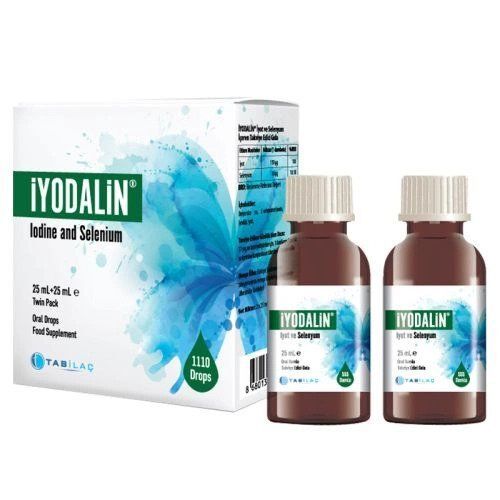 Iyodalin İyot ve Selenyum Damla 25 + 25 ml