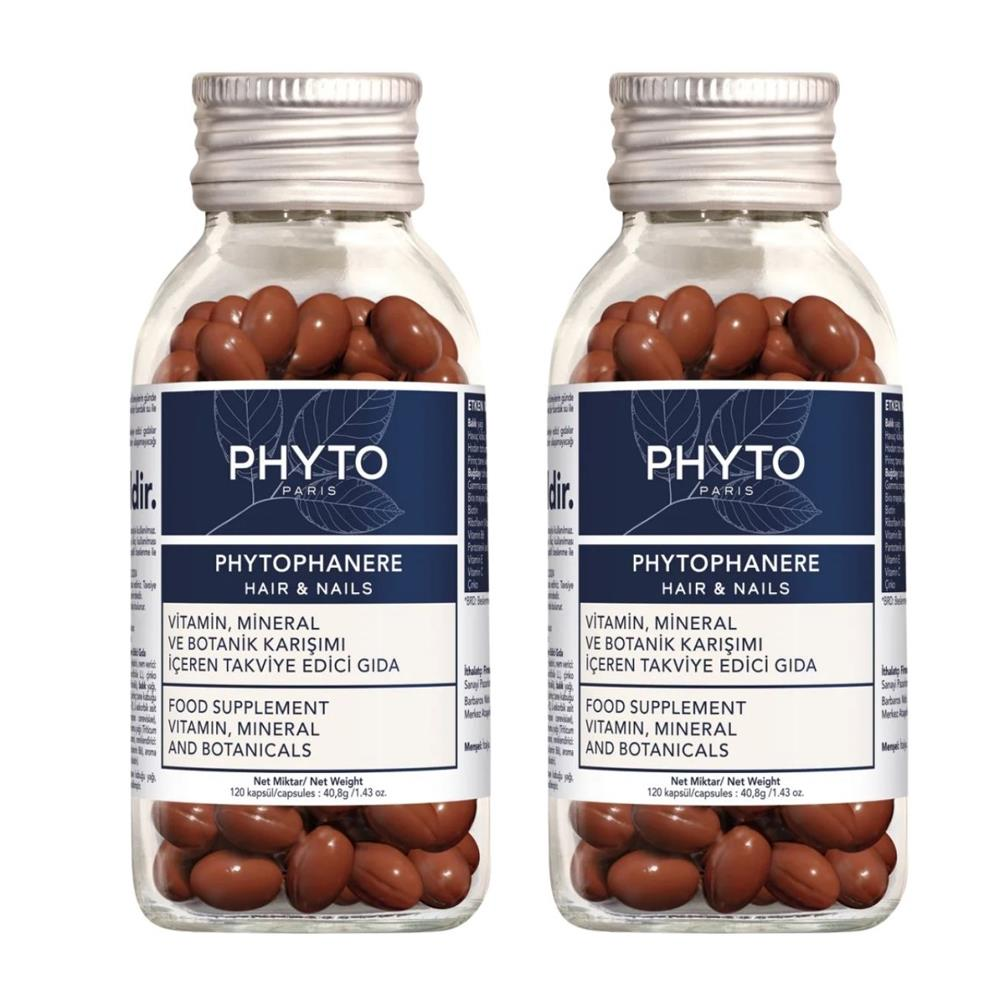 Phyto Phytophanere Hair + Nails 2 x 120 kapsül