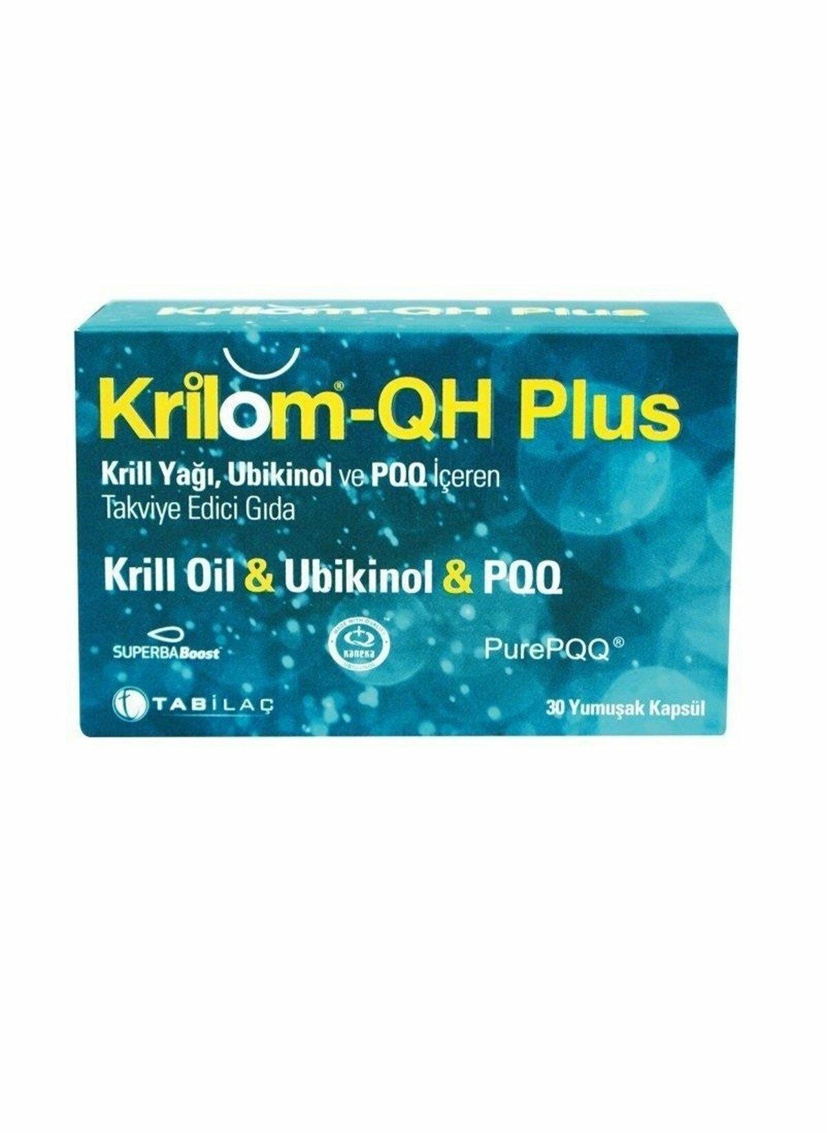 Krilom QH Plus 30 Yumuşak Kapsül