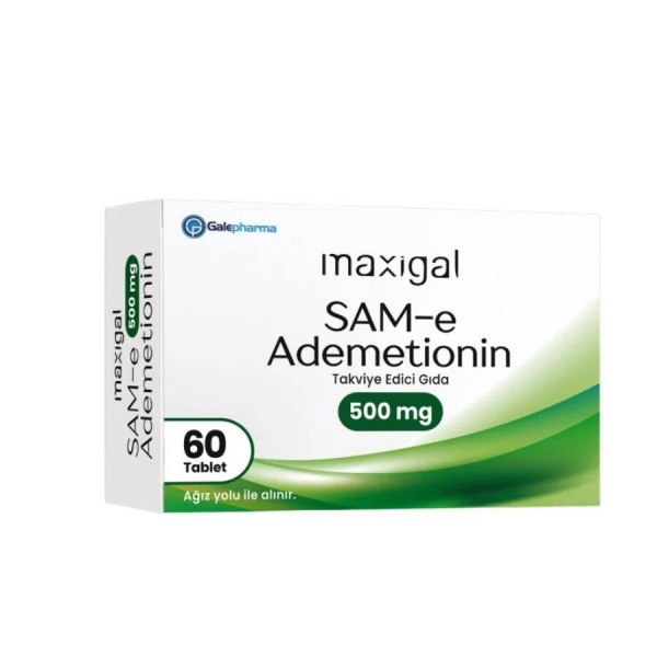 Maxigal SAM-e Ademetionin 500 mg 60 Tablet