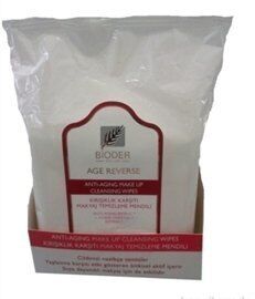 Bioder Age Reverse Wrinkle Corrective Makeup Remover Wipes 30 ADET