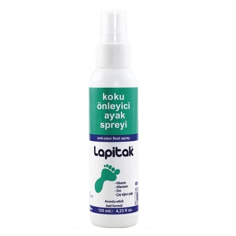 Lapitak Ayak Kokusu Önleyici Ayak Spreyi 125 ml