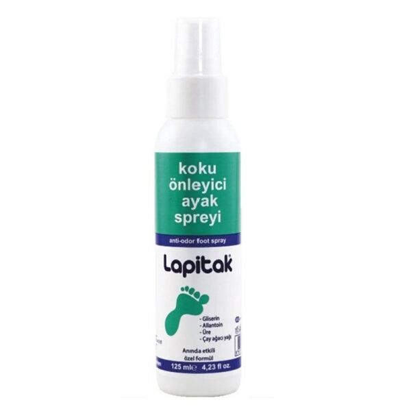 Lapitak Ayak Kokusu Önleyici Ayak Spreyi 125 ml