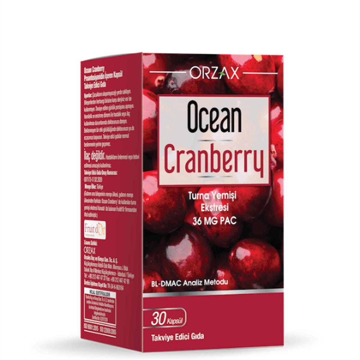 Ocean Cranberry 30 Kapsül