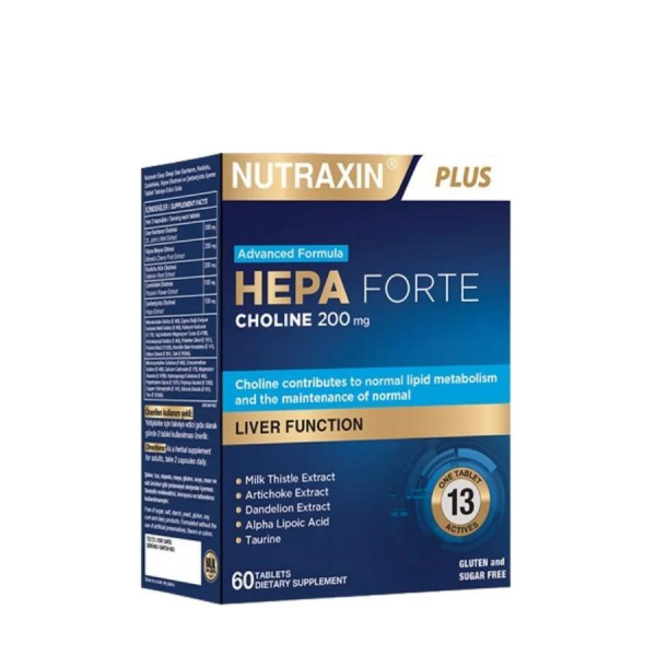 Nutraxin Hepa Forte Kolin 60 Tablet
