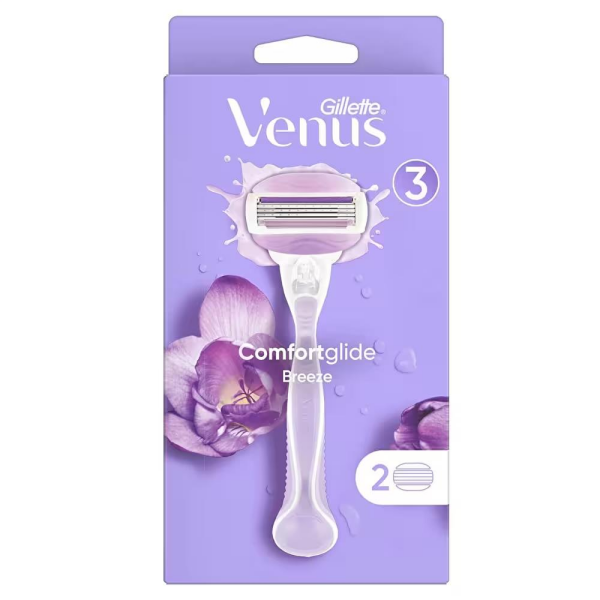 Gillette Venus Comfortglide Breeze 2 Başlıklı Kadın Tıraş Bıçağı
