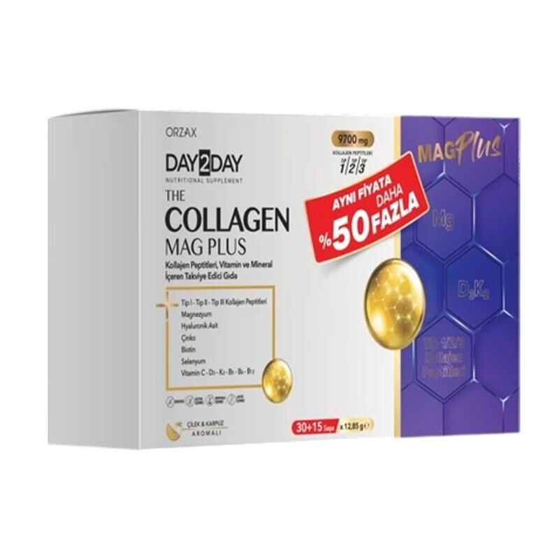 Day2Day Collagen Mag Plus 45 Saşe 12,85 gr