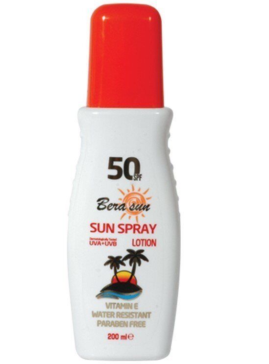 Bera Sun Losyon F50 Sprey 200 ml