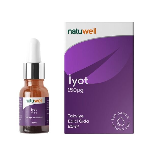 Natuwell İyot Damla 25 ml