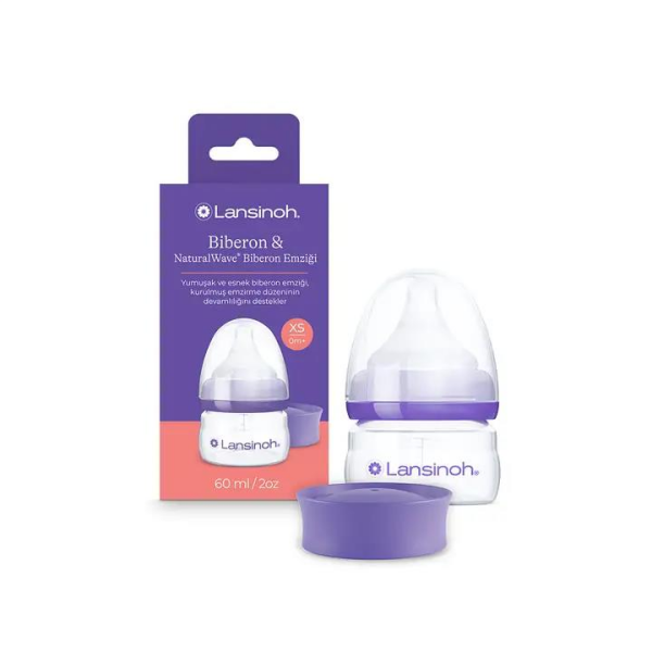 Lansinoh Natural Wave Biberon 60 ml