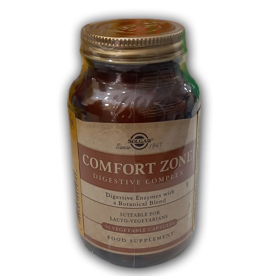 Solgar Comfort Zone Digestive Complex 90 Vegetable Capsules