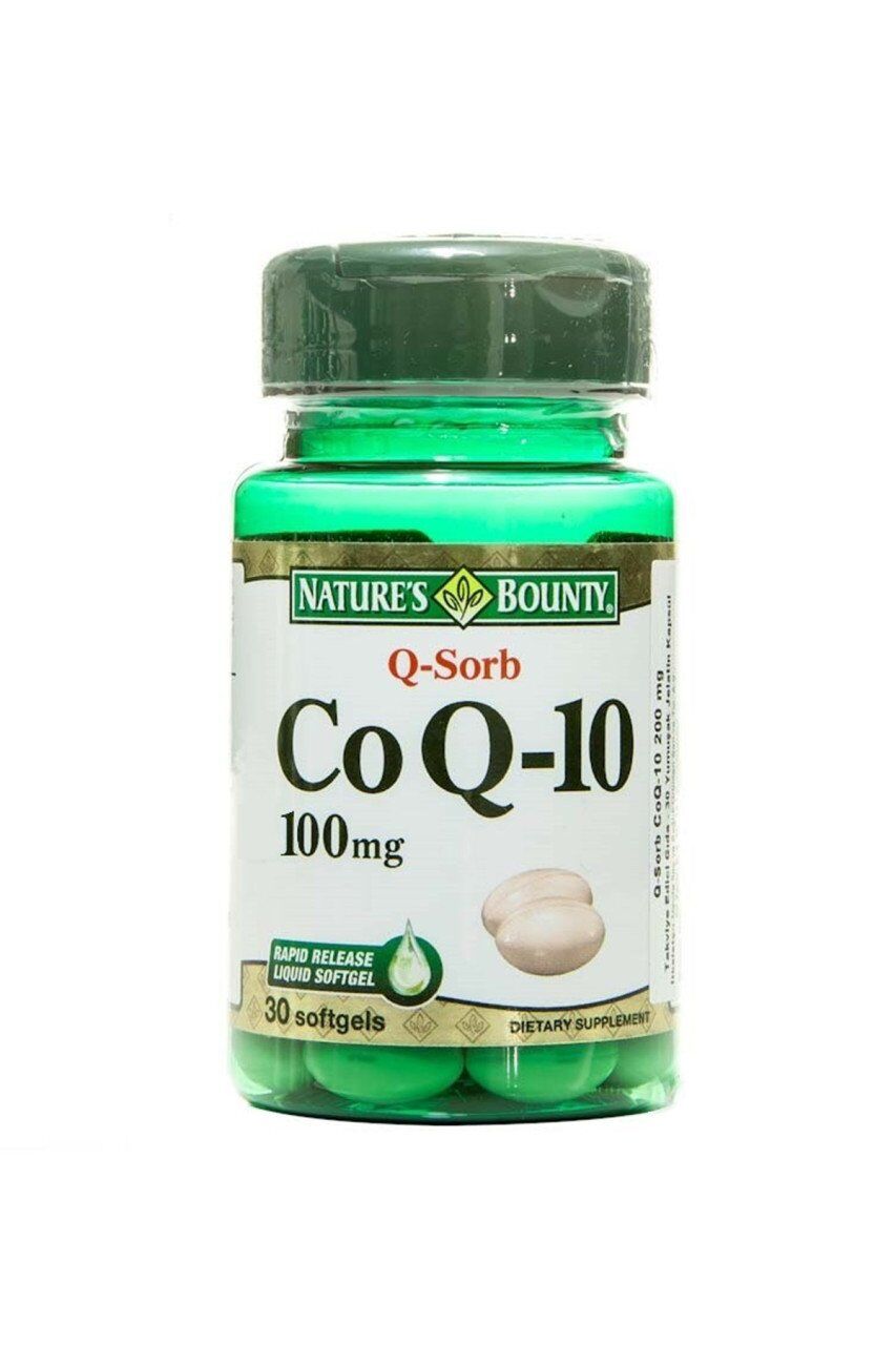 Natures Bounty Coq-10 Plus (Q-Sorb) 100 Mg 30 Kapsül