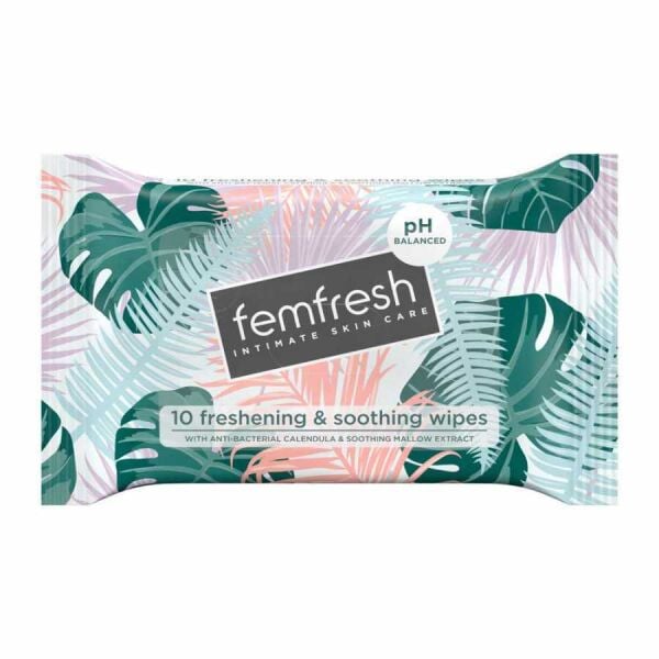 Femfresh Genital Bölge Islak Mendili 10 lu