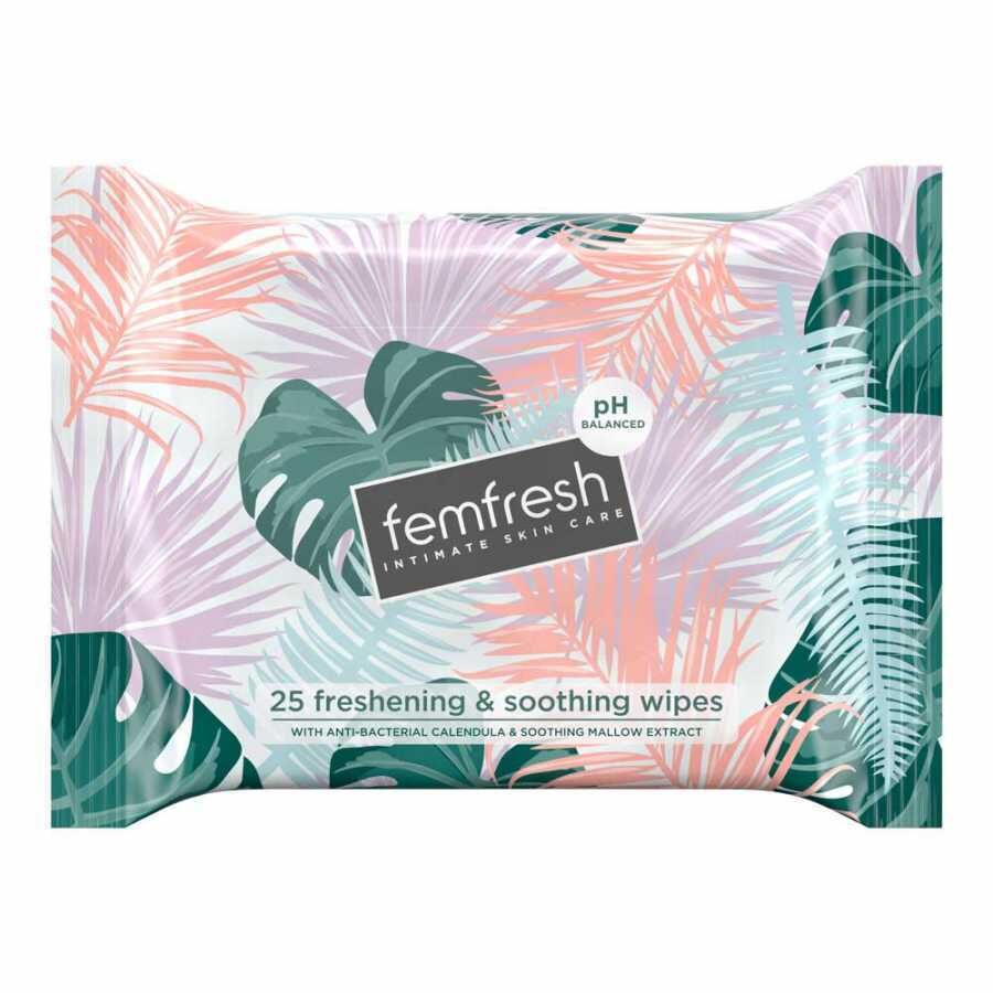 Femfresh Genital Bölge Islak Mendili 25 li