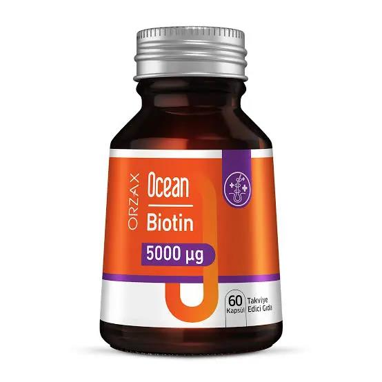 Ocean Biotin 5000 mcg 60 Kapsül