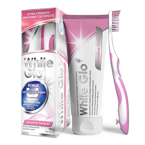 White Glo Hassas Dişler İçin Özel Formüllü Beyazlatıcı Diş Macunu