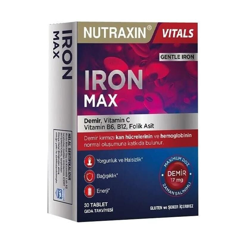 Nutraxin Iron Max 30 Tablet
